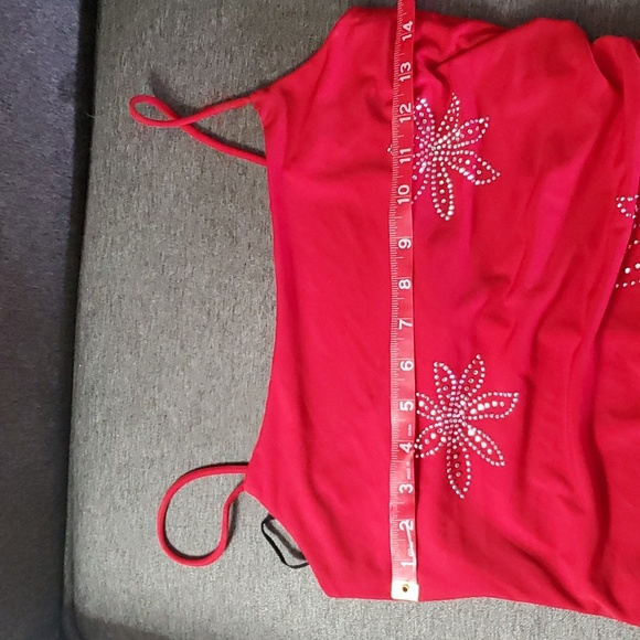 PARTY DRESS YNES, RHINESTONES HALF MERMAID. SPAGHETTI STRAPS - Picture 12 of 12